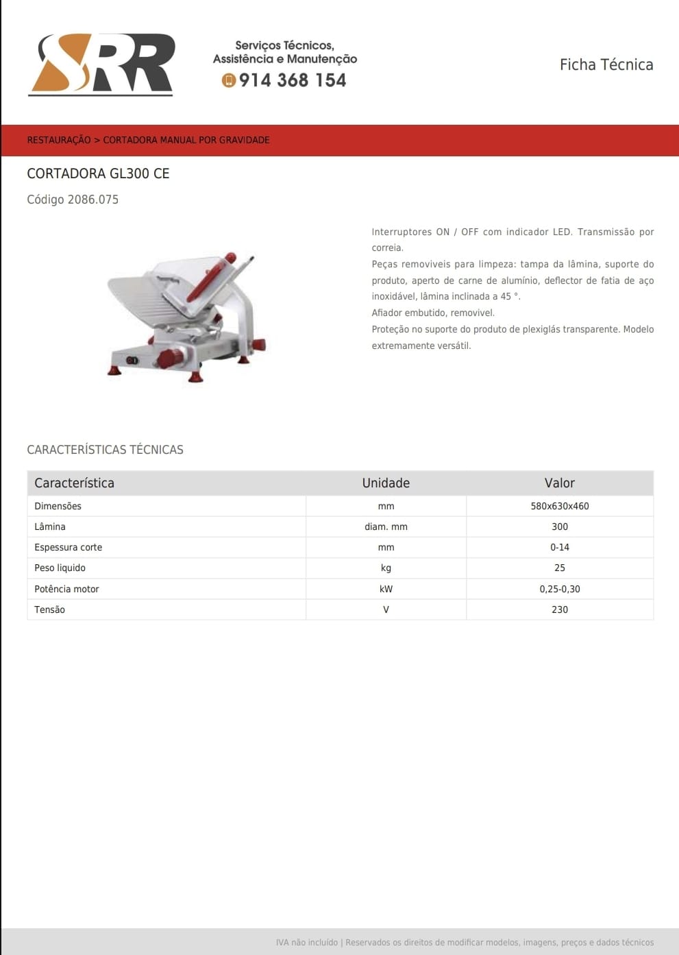 Venda de Equipamentos